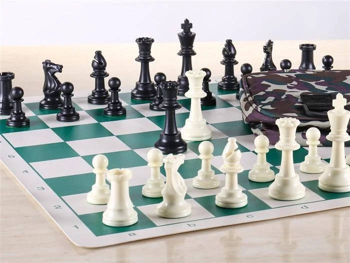 Heavy Club Chess Set Combo