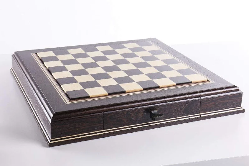 JLP Hardwood Cabinet with Drawers and Removable Chess Board (DISCOUNTED FOR IMPERFECTION)