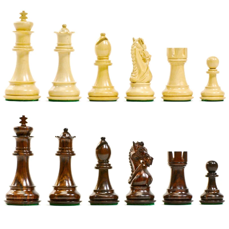 King's Bridle Wooden Chess Pieces