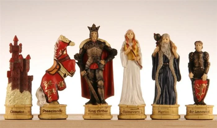 Legend of King Arthur Chess Pieces