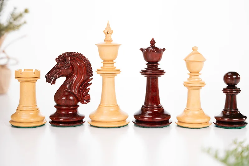 Luxury Chess in Padauk 4 5/8" King