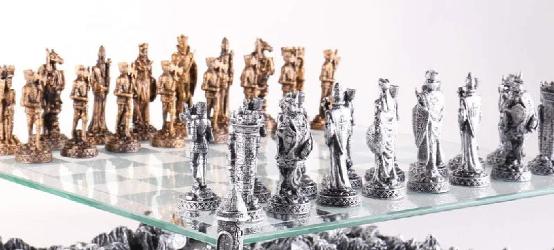 Medieval Knights Chess Pieces