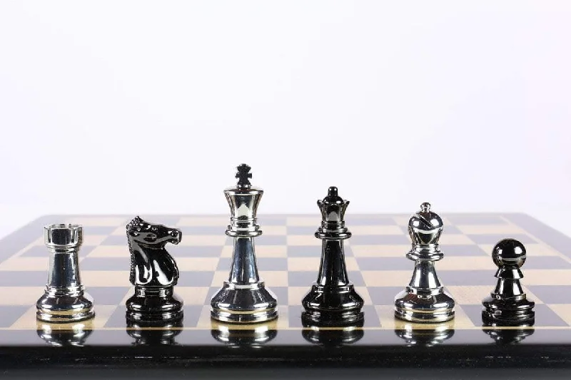 Metal Bobby Fischer Ultimate Chess Pieces (9.5lbs)