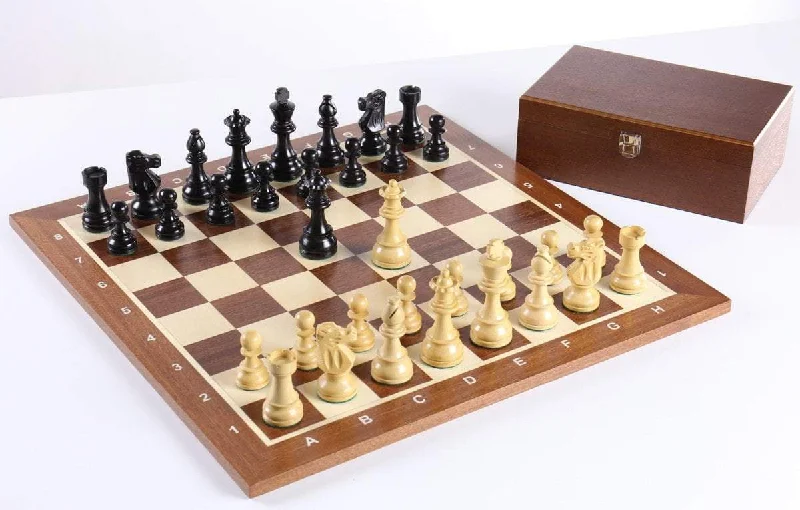 The French Series Chess Set Combo with Storage