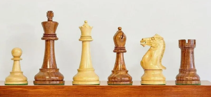 Staunton Winchester 4 Inch Acacia & Boxwood Chessmen