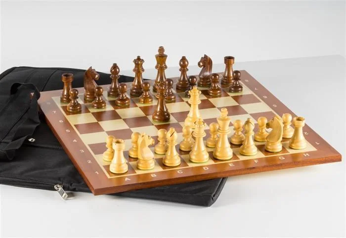 Timeless Chess Set and Bag Combo