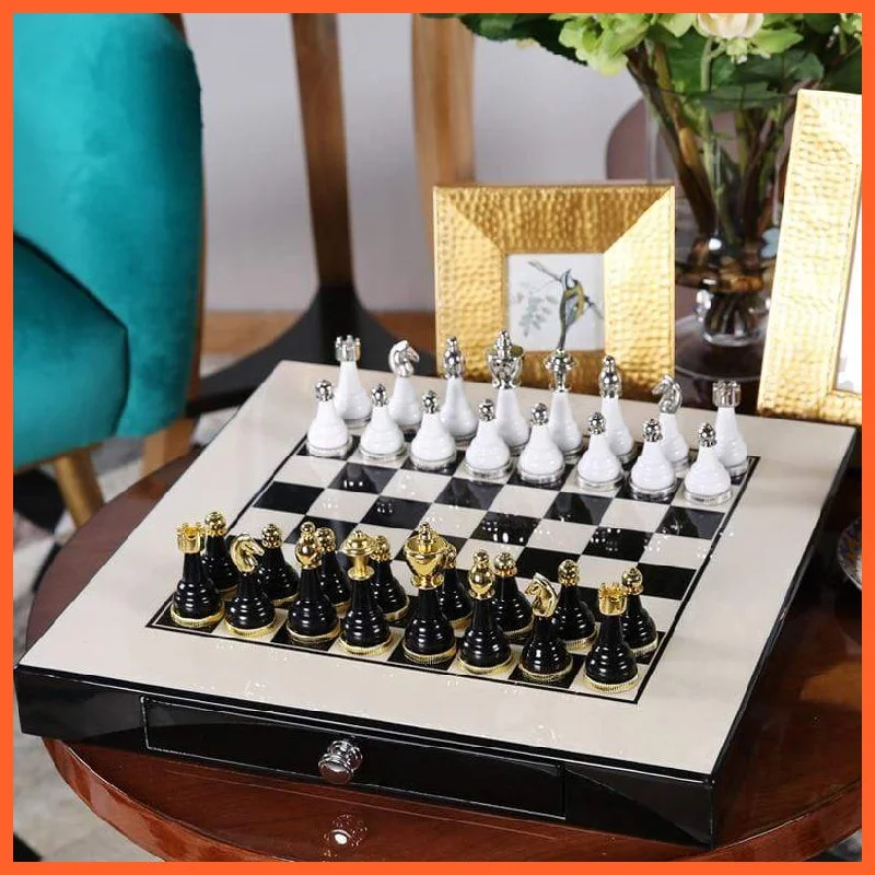 Chess Board With Chessmen | Gifts For Family & Friends | Gifts For Chess Lovers