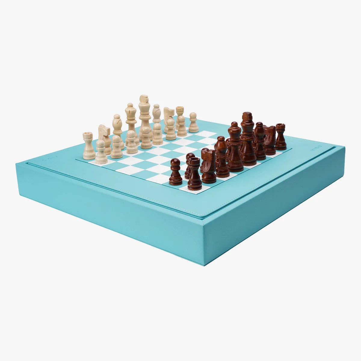 Turquoise Chess Set